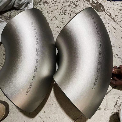 Large Caliber Thick Wall Seamless Pipe Elbow 90° Corrosion Resistance