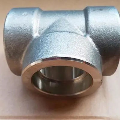 DN50 3000LB Stainless Steel Socket Tee NPT Internal Thread Socket Tee