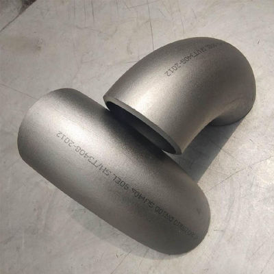 Large Caliber Thick Wall Seamless Pipe Elbow 90° Corrosion Resistance