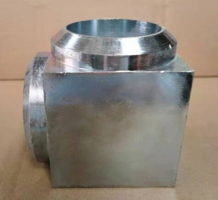 304 316 Paslanmaz Çelik Dövme Boru Ek Parçaları Kaynaklı 1/2 İnç Dişli Dirsek
