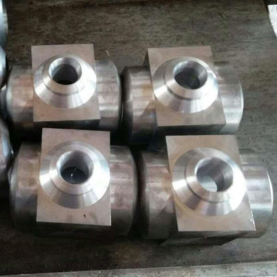 কার্বন ইস্পাত নকল পাইপ ফিটিং টি 3000LB 6000LB 1/2 "ASME B16.11 স্ট্যান্ডার্ড