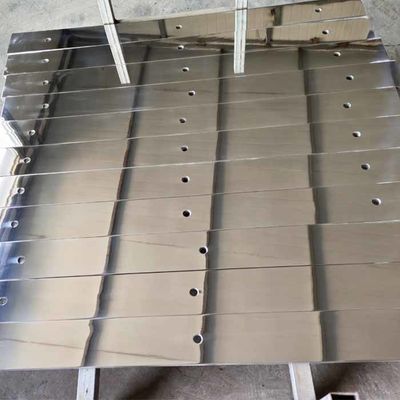 Mirror Rectangular Steam Blowing Target Plate Polishing