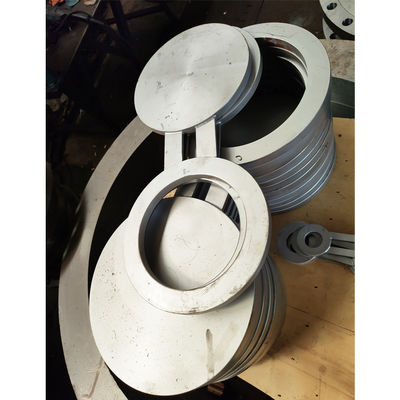 Forged Steel Flange 150-2500 Pressure Rating For Various Applications Silver Color Bolted Connection