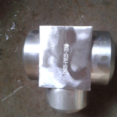 Zinnige Edelstahl SW Steckdose Rohrverbindungen Druck bis zu 9000LB geschmiedet Tee
