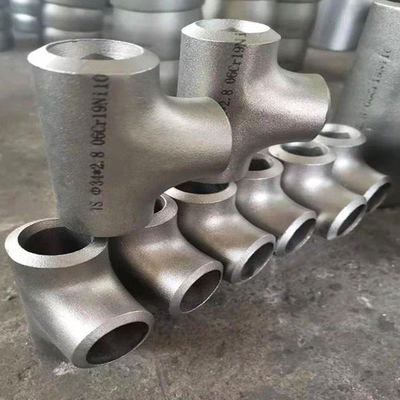 Seamless Pipe Fittings Reducing Tee T(R)DN80×DN40 SCH40(L)×SCH80(S) S30408 ASME B16.9
