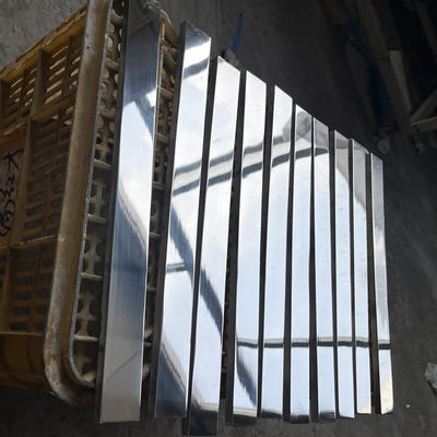 Saf alüminyum hedef plaka ile tüp üflemek için iki taraflı ayna alüminyum hedef plaka