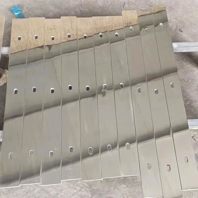 Saf alüminyum hedef plaka ile tüp üflemek için iki taraflı ayna alüminyum hedef plaka