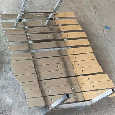 Saf alüminyum hedef plaka ile tüp üflemek için iki taraflı ayna alüminyum hedef plaka