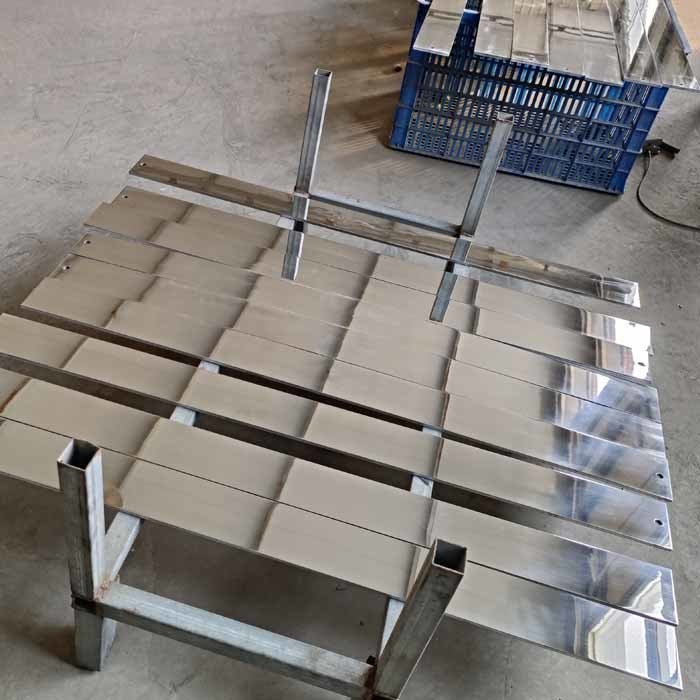 Silver Steam Blowing Target Plate For High Pressure Steam Cleaning Material A36