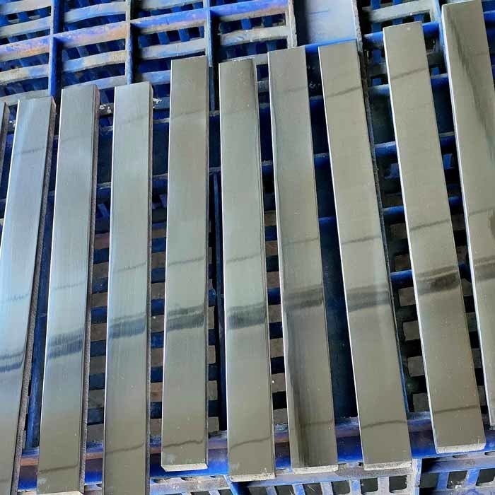 Mirror Rectangular Steam Blowing Target Plate Polishing