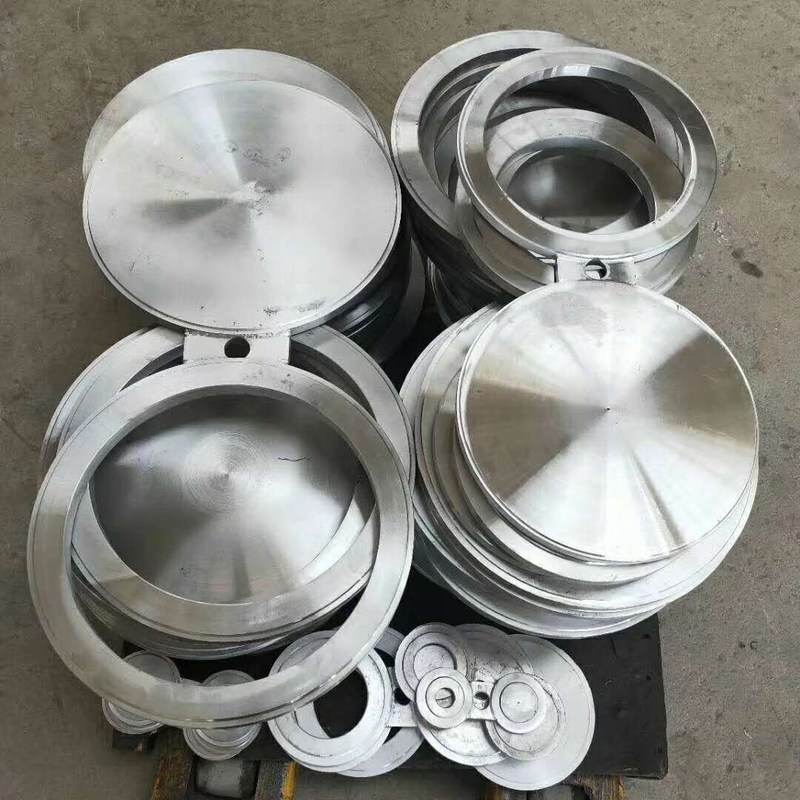 Forged Steel Flange 150-2500 Pressure Rating For Various Applications Silver Color Bolted Connection
